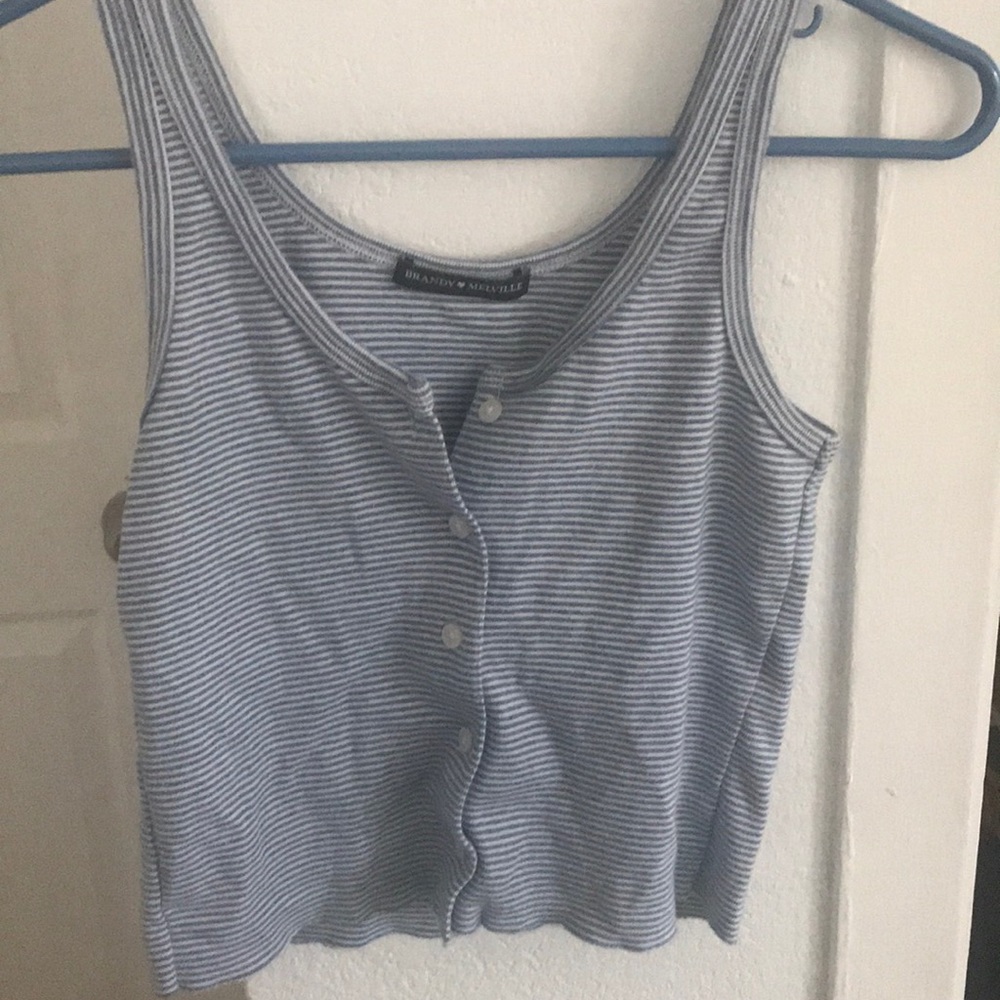 striped tank top